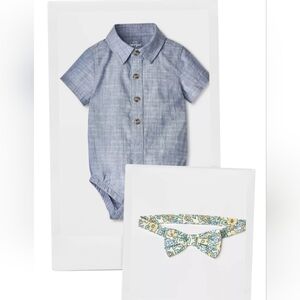 Cat & Jack Top  with Bowtie Size 18 Months